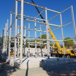 Steel Frame Private Residence In Erimi