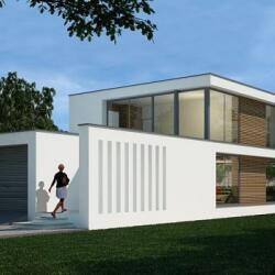 Modern Design Steel Frame Home